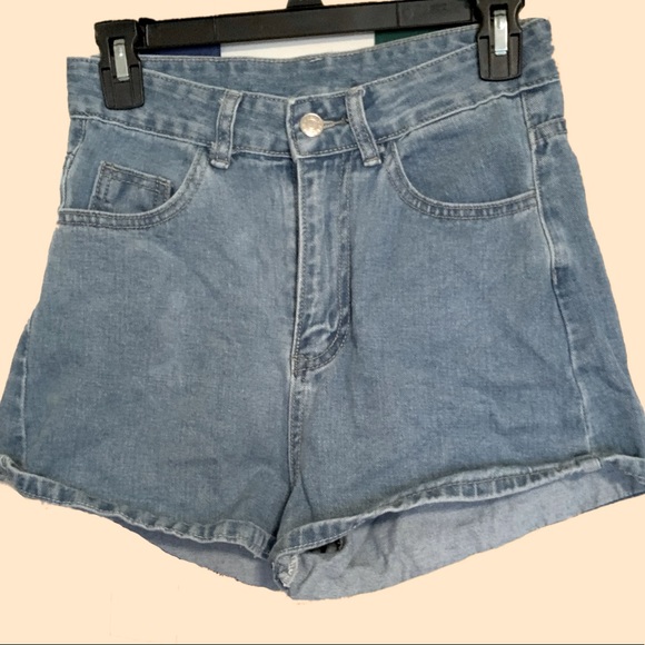 High Rise Denim Shorts. Size XS - Picture 1 of 1